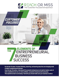 The 7 Elements of Entrepreneurial business Success Page