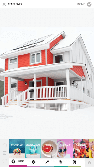 A Color Story comes with five free filters or you can purchase all of the app’s filters for $7.99.